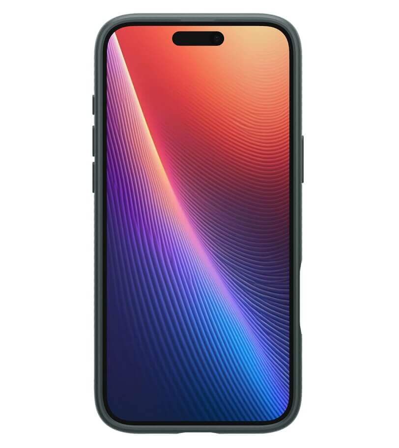 Противоударен Калъф за iPhone 16, Spigen Liquid Air Case, Зелен (3)