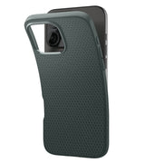 Противоударен Калъф за iPhone 16 Pro, Spigen Liquid Air Case, Зелен (5)