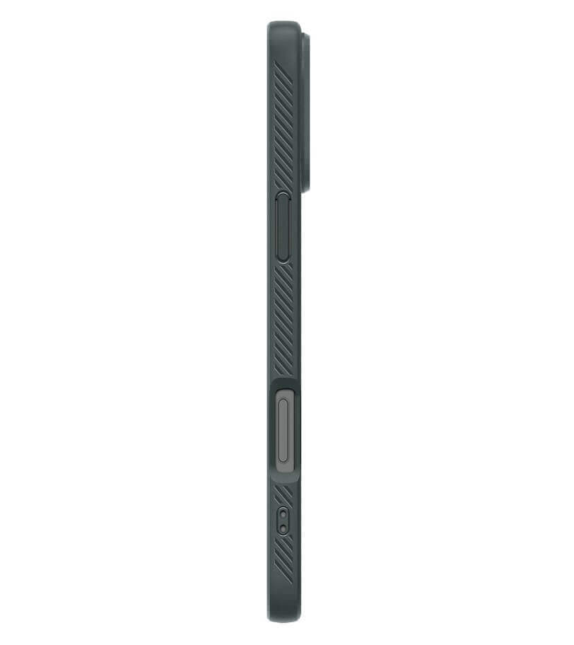 Противоударен Калъф за iPhone 16 Pro, Spigen Liquid Air Case, Зелен (4)
