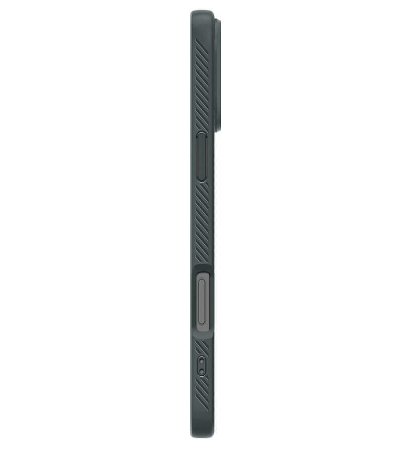 Противоударен Калъф за iPhone 16 Pro Max, Spigen Liquid Air Case, Зелен (5)