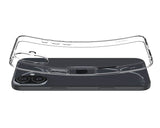 Противоударен Силиконов Калъф за iPhone 16, Spigen Liquid Crystal Case, Прозрачен (7)