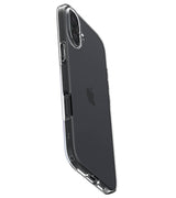 Противоударен Силиконов Калъф за iPhone 16, Spigen Liquid Crystal Case, Прозрачен (6)