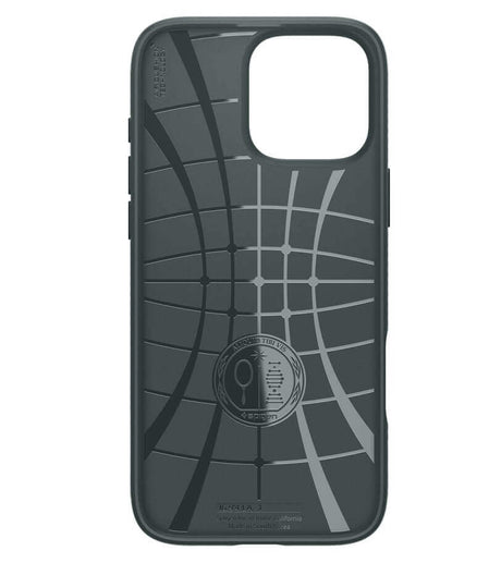 Противоударен Калъф за iPhone 16 Pro, Spigen Liquid Air Case, Зелен (3)