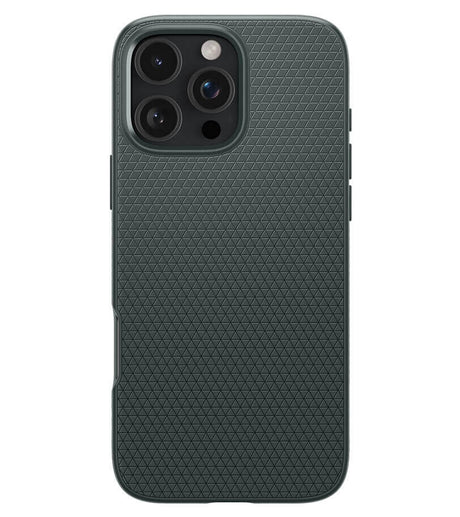 Противоударен Калъф за iPhone 16 Pro, Spigen Liquid Air Case, Зелен (2)