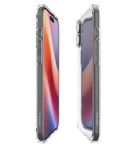 Противоударен Калъф за iPhone 16, Spigen Ultra Hybrid Clear Case, Прозрачен (5)