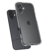 Противоударен Калъф за iPhone 16, Spigen Ultra Hybrid Clear Case, Прозрачен (4)