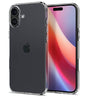 Противоударен Силиконов Калъф за iPhone 16, Spigen Liquid Crystal Case, Прозрачен