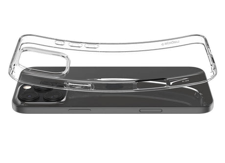 Противоударен Силиконов Калъф за iPhone 16 Pro, Spigen Liquid Crystal Case, Прозрачен (7)