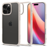 Противоударен Калъф за iPhone 16 Pro Max, Spigen Ultra Hybrid Case, Титаниев