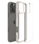 Противоударен Калъф за iPhone 16 Pro Max, Spigen Ultra Hybrid Case, Титаниев (6)