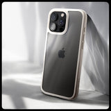 Противоударен Калъф за iPhone 16 Pro Max, Spigen Ultra Hybrid Case, Титаниев (8)