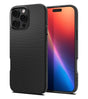 Противоударен Калъф за iPhone 16 Pro, Spigen Liquid Air Case, Черен