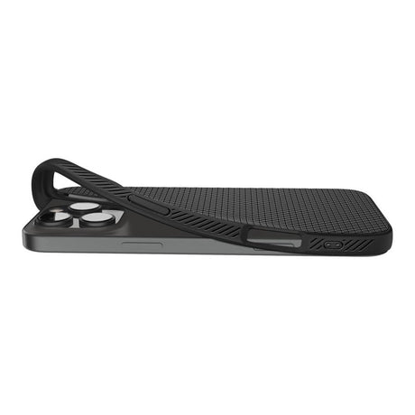 Противоударен Калъф за iPhone 16 Pro, Spigen Liquid Air Case, Черен (7)