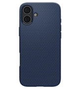 Противоударен Калъф за iPhone 16, Spigen Liquid Air Case, Син (2)