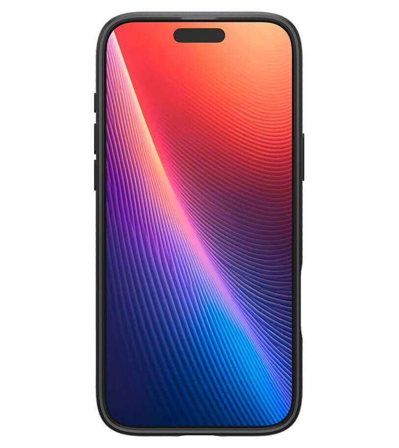 Противоударен Калъф за iPhone 16 Pro Max, Spigen Liquid Air Case, Черен (3)
