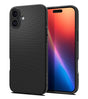 Противоударен Калъф за iPhone 16, Spigen Liquid Air Case, Черен