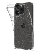Блестящ Калъф за iPhone 16 Pro, Spigen Liquid Crystal Glitter Case, Прозрачен (2)