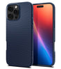 Противоударен Калъф за iPhone 16 Pro Max, Spigen Liquid Air Case, Син