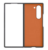 Оригинален Кожен Калъф за Samsung Z Fold 6, Kindsuit Case EF-VF956PJEGWW, Сив (5)
