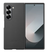 Оригинален Кожен Калъф за Samsung Z Fold 6, Kindsuit Case EF-VF956PJEGWW, Сив (3)