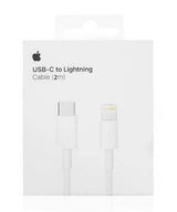 Оригинален USB-C Кабел за iPhone, Apple (Lightning) MQGH2ZM/A 2m, Бял