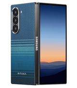 Magsafe Калъф за Samsung Z Fold 6, Pitaka MagEZ 5 Case, Син