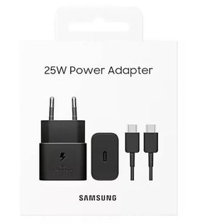 Оригинално Зарядно Samsung 25W 220v Super Fast Charger LS с USB-C Кабел EP-T2510XBE, Черен