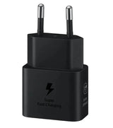 Оригинално Зарядно Samsung 25W 220v Super Fast Charger LS с USB-C Кабел EP-T2510XBE, Черен (3)