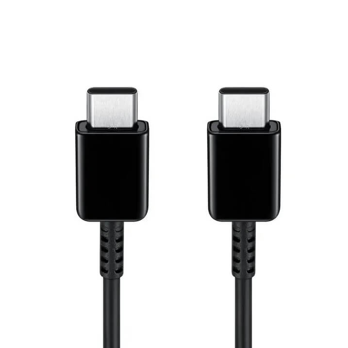 Оригинално Зарядно Samsung 25W 220v Super Fast Charger LS с USB-C Кабел EP-T2510XBE, Черен (6)