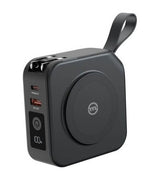 Magsafe Външна Батерия, Combo Travel Charger 10000mAh 22.5W, Черен (6)