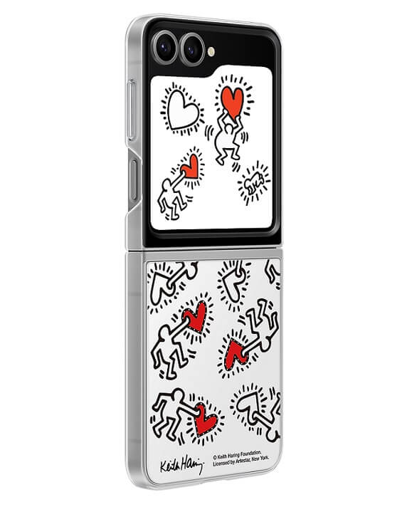 Оригинален Калъф за Samsung Z Flip 7 FE/Z Flip 6, FlipSuit Case EF-ZF741CWEGWW, Прозрачен (2)
