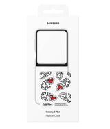 Оригинален Калъф за Samsung Z Flip 7 FE/Z Flip 6, FlipSuit Case EF-ZF741CWEGWW, Прозрачен (6)