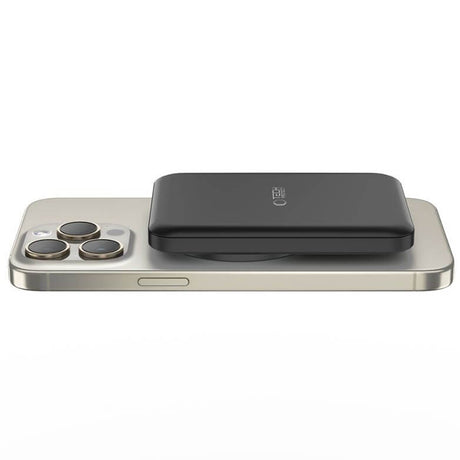 Magsafe Външна Батерия, Tech-Protect Lifemag PB10 5000mAh 15W, Черен (4)