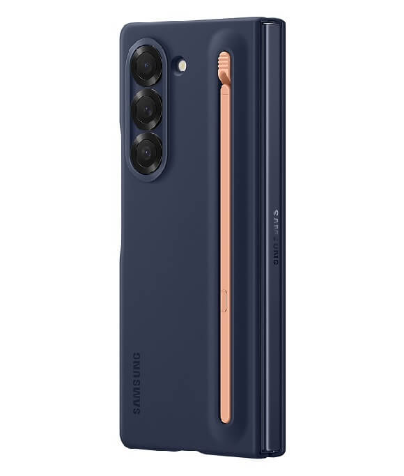 Оригинален Калъф с Писалка за Samsung Z Fold 6, Slim S Pen Case EF-OF95PCNEGWW, Син (2)