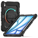 Калъф с Дръжка за iPad Air 13" M4/ M3/ M2, Tech-Protect Solid360 Case, Черен (3)