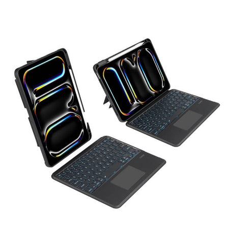 Калъф с Клавиатура за iPad Pro 11 2025-2024, Tech-Protect SC Pen Magnetic Keyboard Case, Черен (7)