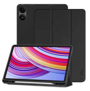 Защитен Калъф за Xiaomi Redmi Pad 1/2 Pro 12.1, Tech-Protect Trifold Slim Pen Case, Черен