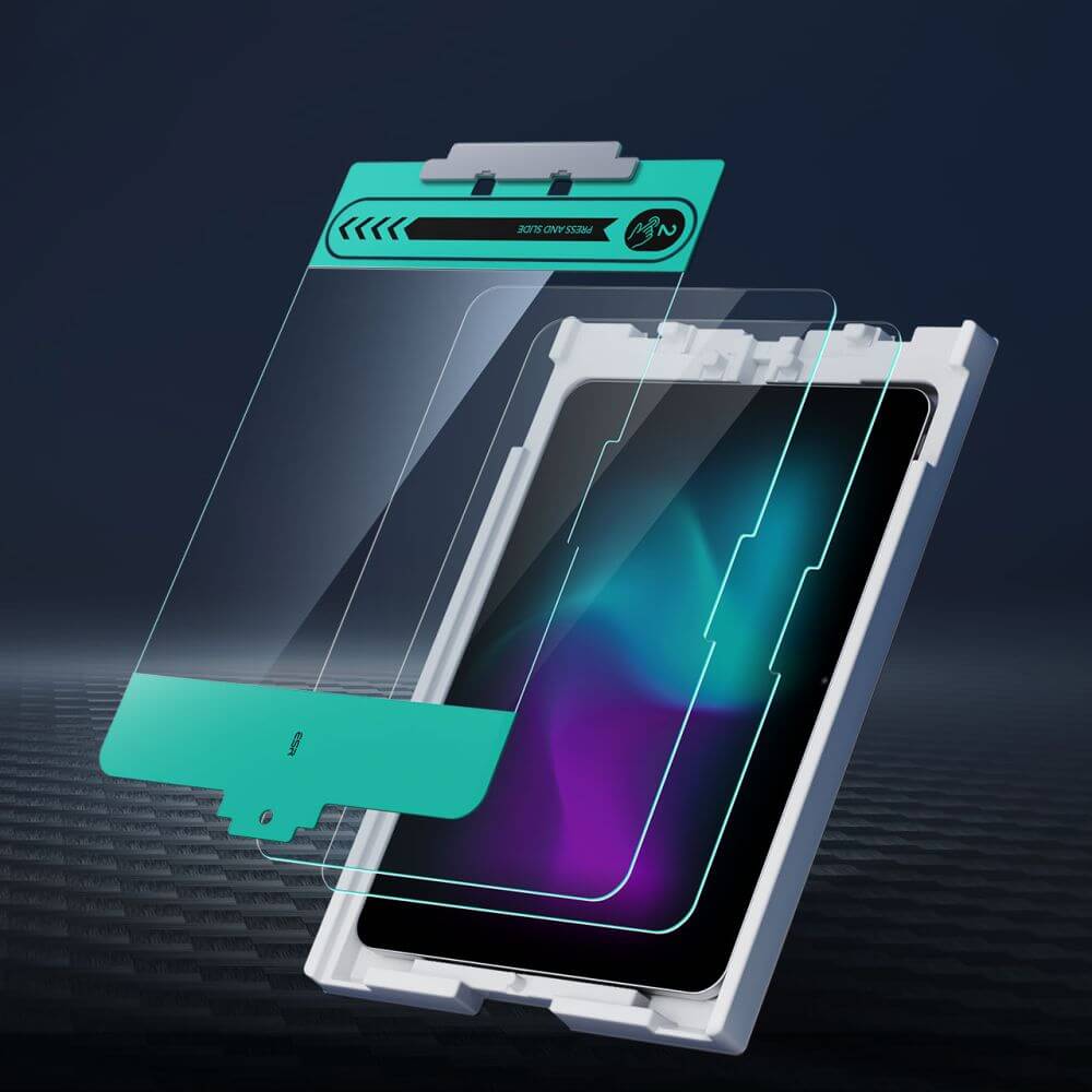 Стъклен Протектор за iPad Air 13" M4/ M3/ M2, ESR Tempered Glass, Прозрачен (5)