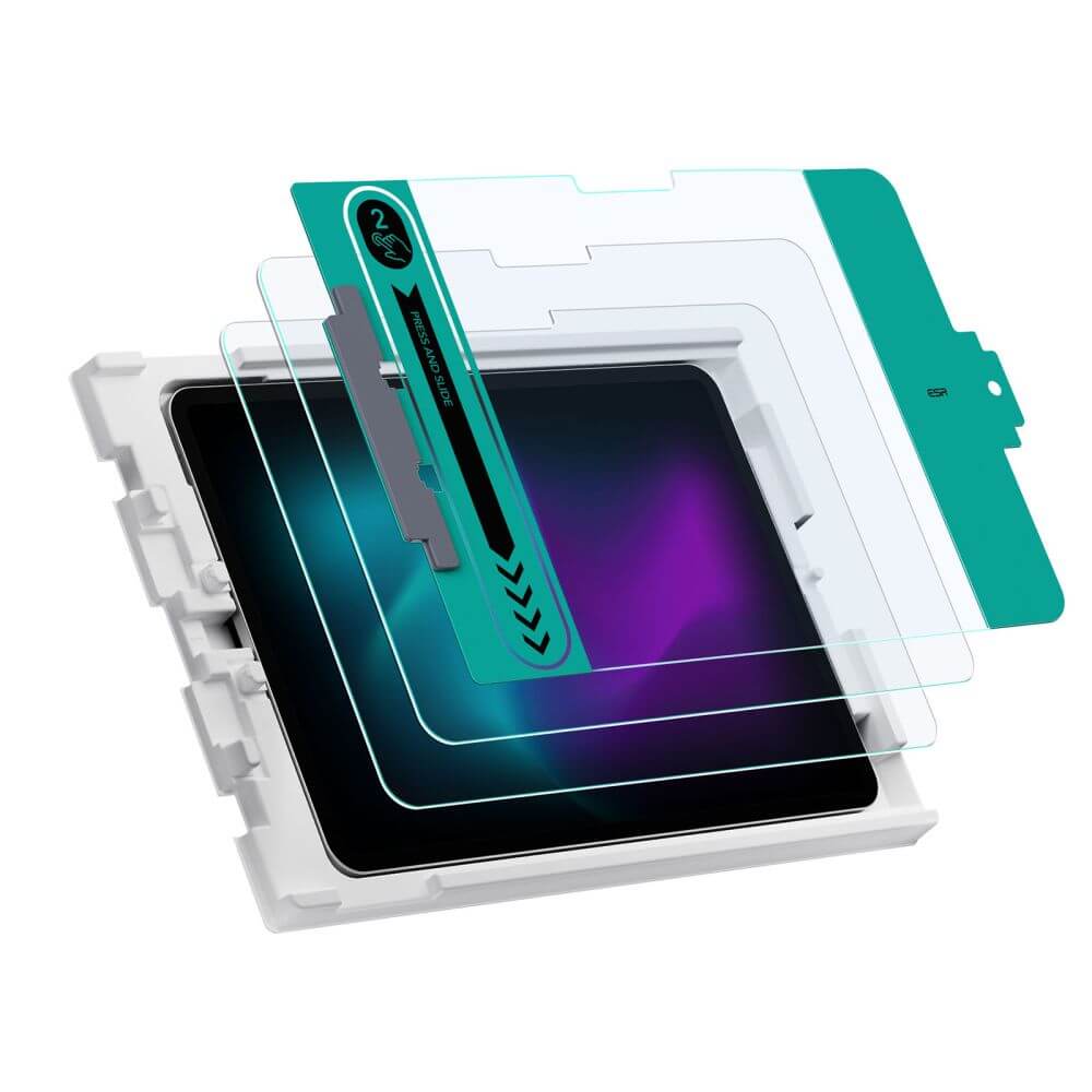Стъклен Протектор за iPad Pro 13 2025-2024, ESR Tempered Glass, Прозрачен (3)