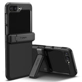 Калъф с Предпазител за Samsung Z Flip 7 FE/Z Flip 6, Spigen Tough Armor Case, Черен