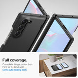 Калъф с Предпазител за Samsung Z Fold 6, Spigen Slim Armor Pro Case, Черен (6)