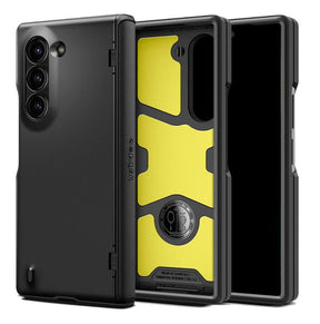 Калъф с Предпазител за Samsung Z Fold 6, Spigen Slim Armor Pro Case, Черен