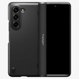 Калъф с Предпазител за Samsung Z Fold 6, Spigen Slim Armor Pro Case, Черен (3)