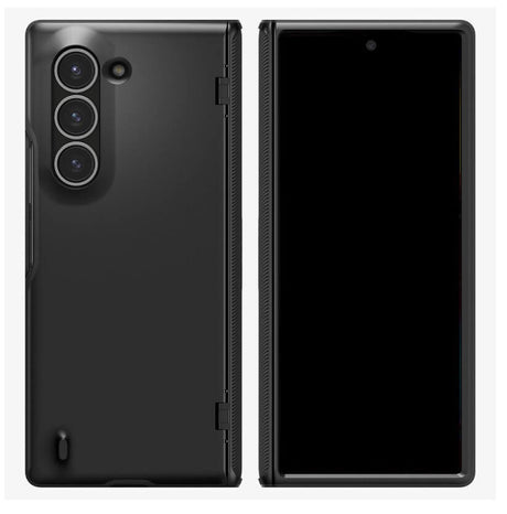 Калъф с Предпазител за Samsung Z Fold 6, Spigen Slim Armor Pro Case, Черен (2)