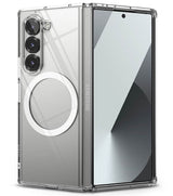Magsafe Поликарбонатен Калъф за Samsung Z Fold 6, Ringke Fusion Case, Прозрачен