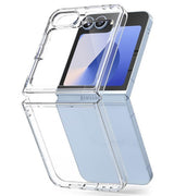 Тънък Калъф за Samsung Z Flip 7 FE/Z Flip 6, Ringke Fusion Case, Прозрачен
