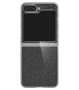 Блестящ Калъф за Samsung Z Flip 7 FE/Z Flip 6, Spigen AirSkin Glitter Case, Прозрачен (2)