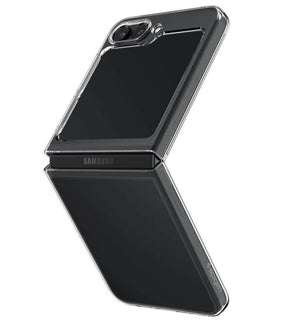 Тънък Калъф за Samsung Z Flip 7 FE/Z Flip 6, Spigen AirSkin Case, Прозрачен