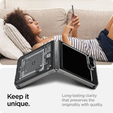 Тънък Калъф за Samsung Z Flip 7 FE/Z Flip 6, Spigen AirSkin Zero One Case, Черен (10)