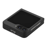 Тънък Карбонов Калъф за Samsung Z Flip 7 FE/Z Flip 6, Spigen AirSkin Aramid Case, Черен (5)